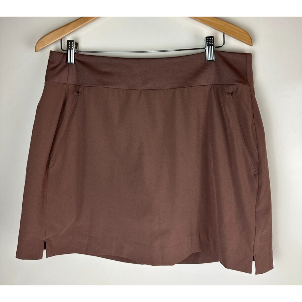 Athleta Soho Skort Skirt + Shorts Lightweight Athletic 211382 Mauve Size 14 - Picture 2 of 12